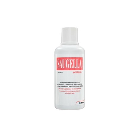 Meda Pharma Saugella Poligyn Ph Neutro Detergente Intimo Lenitivo Ed Emolliente 250 Ml