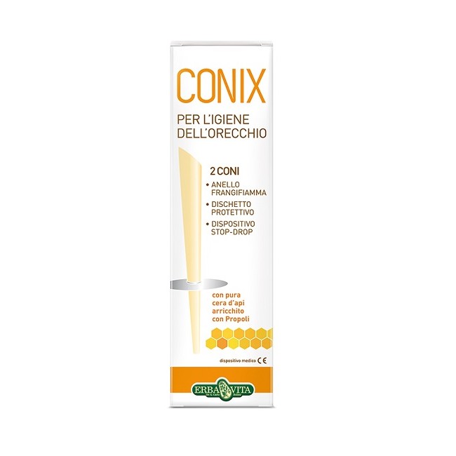 Erba Vita Cono Cera Conix 2 Pezzi Erba Vita Cono Cera Conix 2 Pezzi