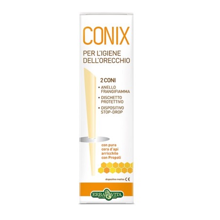 Erba Vita Cono Cera Conix 2 Pezzi