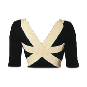 Farmacare Raddrizzaspalle Elastico Misura 3 Per La Correzione Del Rachide Dorsale Dovuta Ad Atteggiamento. Regolabile Anteriorme