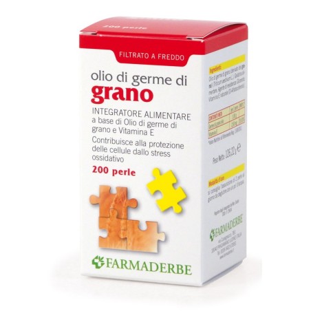 Farmaderbe Olio Di Germe Di Grano 200 Perle Farmaderbe Olio Di Germe Di Grano 200 Perle