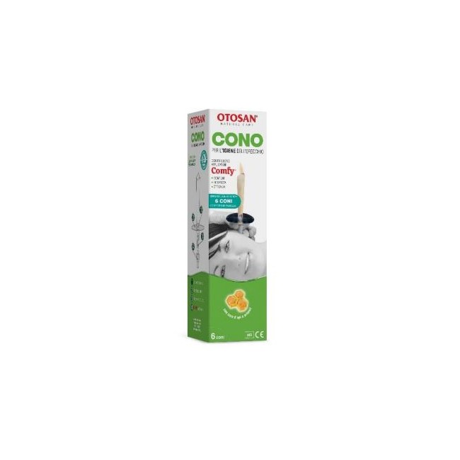 Otosan Cono Igiene Orecchio+propoli 6 Pezzi Otosan Cono Igiene Orecchio+propoli 6 Pezzi