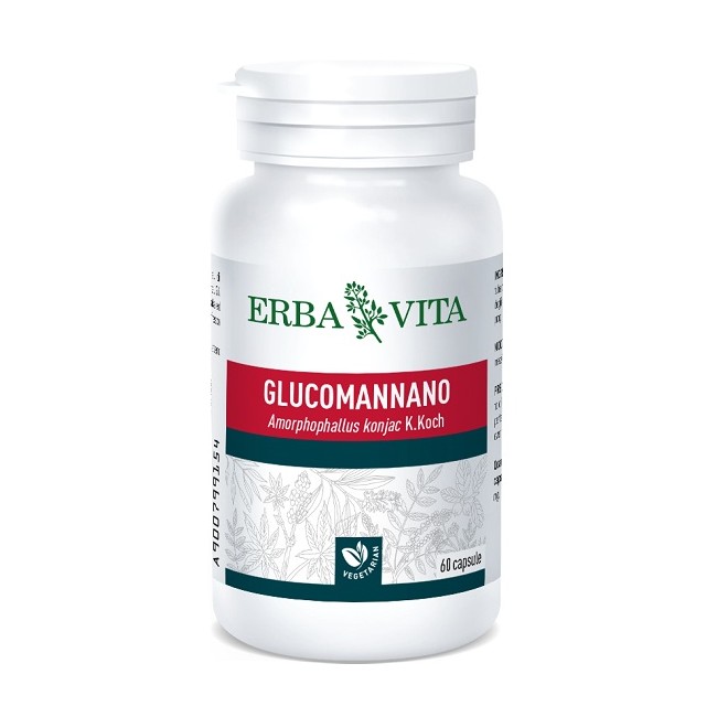 Erba Vita Glucomannano 60 Capsule Erba Vita Glucomannano 60 Capsule