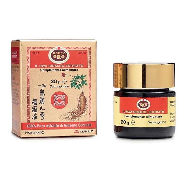 Naturando Ginseng Il Hwa Estratto 20 G Naturando Ginseng Il Hwa Estratto 20 G