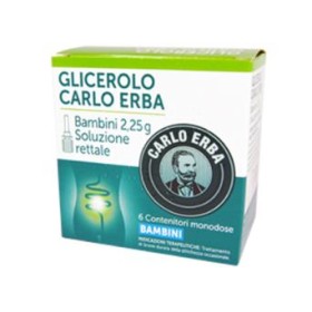 Glicerolo Carlo Erba Bambini Microclismi Soluzione rettale