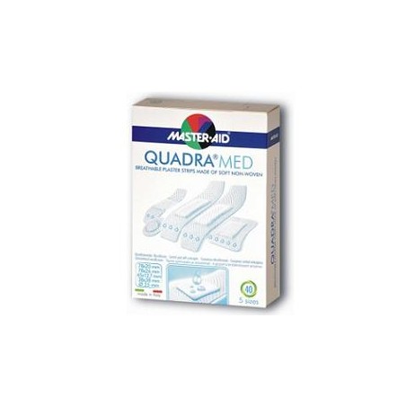Pietrasanta Pharma Cerotto Master-aid Quadra Dermoattivo Formati Assortiti 40 Pezzi