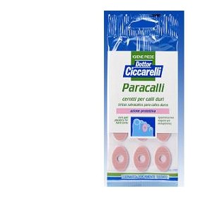 Ciccarelli Cerotto Paracallo Sagomato Per Calli Duri Applicare Su Formazioni Cornee Dure Igienepiede 9 Pezzi