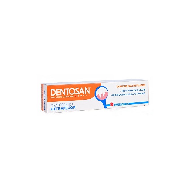 Recordati Dentosan Extrafluor Dentifricio 75 Ml