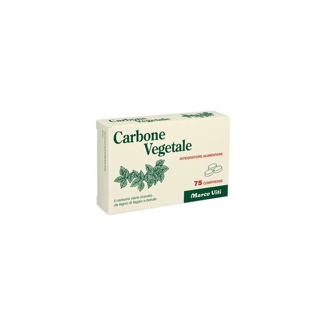 Marco Viti Carbone Vegetale 75 Compresse