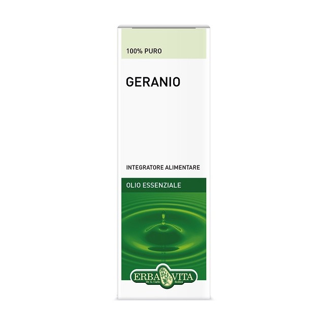 Erba Vita Geranio Olio Essenziale 10 Ml Erba Vita Geranio Olio Essenziale 10 Ml