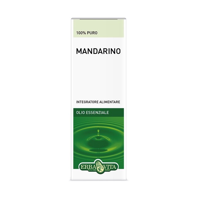 Erba Vita Mandarino Olio Essenziale 10 Ml Erba Vita Mandarino Olio Essenziale 10 Ml