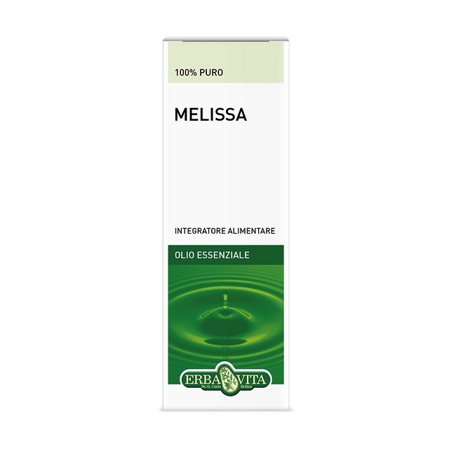 Erba Vita Melissa Olio Essenziale 10 Ml Erba Vita Melissa Olio Essenziale 10 Ml