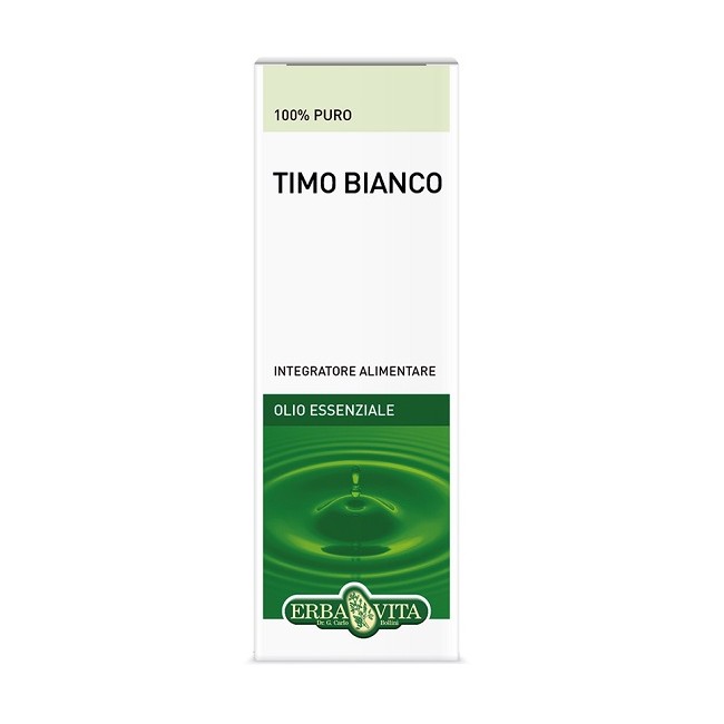 Erba Vita Timo Bianco Olio Essenziale 10 Ml
