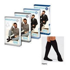 Gloria Med Man Support 15cot Gambaletto 15 Nero 3