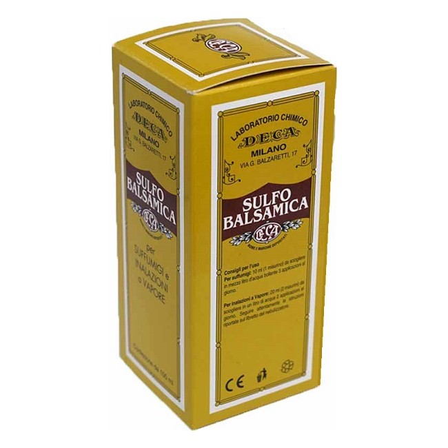 Deca Laboratorio Chimico Sulfo Balsamica Soluzione Vie Respiratorie Superiori 100 Ml Deca Laboratorio Chimico Sulfo Balsamica Soluzione Vie Respiratorie Superiori 100 Ml