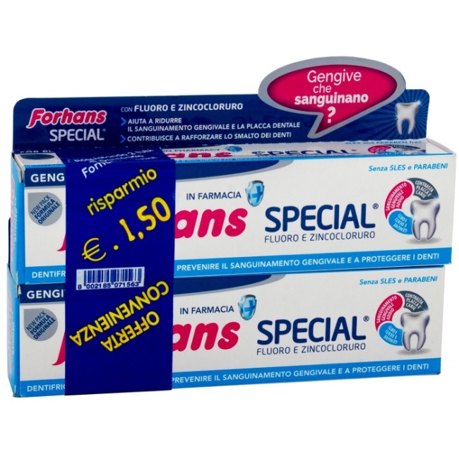 Uragme Forhans Sp Dentif 2x75ml Uragme Forhans Sp Dentif 2x75ml