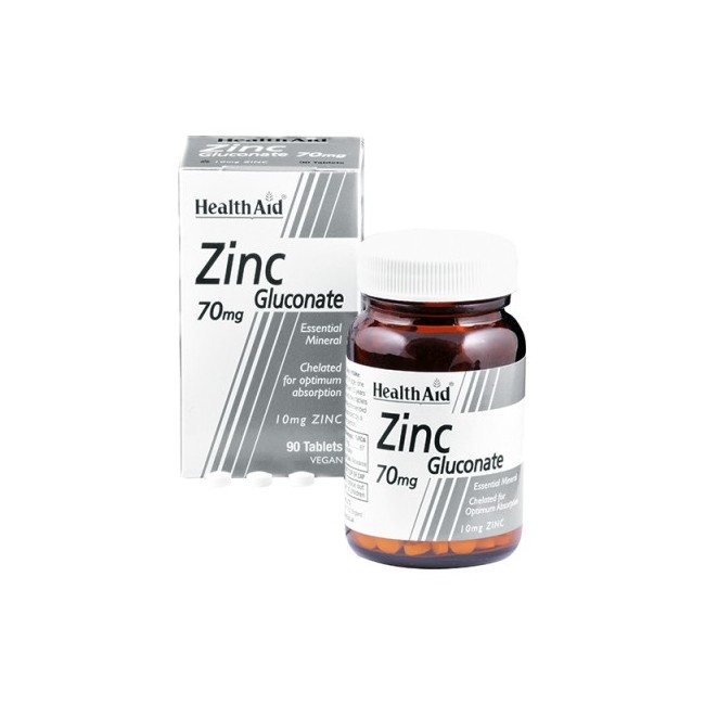 Healthaid Zinco Gluconato 90 Tavolette