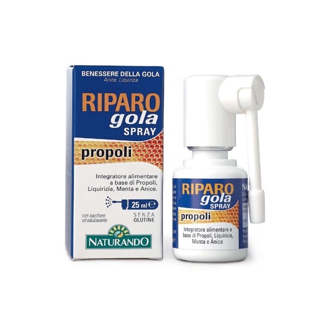 Naturando Riparo Gola Spray 25 Ml Naturando Riparo Gola Spray 25 Ml