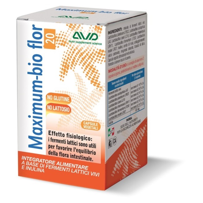 A.v.d. Reform Maximum Bio Flor 20 75 Capsule A.v.d. Reform Maximum Bio Flor 20 75 Capsule