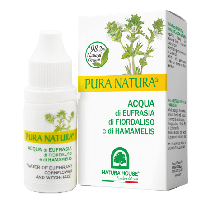 Natura House Acqua Di Eufrasia Fiordaliso E Hamamelis 10 Ml