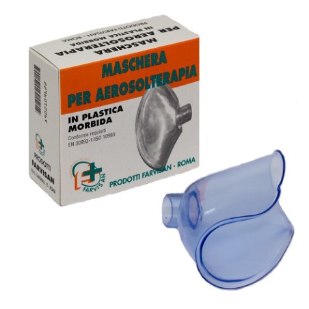 Farvisan Maschera Morbida. Ricambio Per Aerosolterapia Farvisan Maschera Morbida. Ricambio Per Aerosolterapia