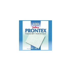 Safety Garza In Tessuto Non Tessuto Prontex Soft 10x10cm 100 Pezzi