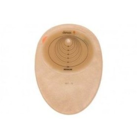 Hobama Placca Per Colo/ileo E Urostomia Autoportante Flangia Semovente A Spessore Ridotto Nova 2 Ritagliabile 43mm 5 Pezzi