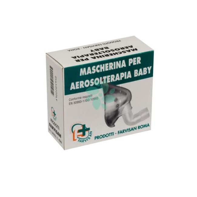 Farvisan Maschera Pediatrica. Ricambio Per Aerosolterapia Farvisan Maschera Pediatrica. Ricambio Per Aerosolterapia