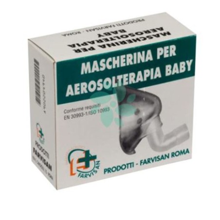 Farvisan Maschera Pediatrica. Ricambio Per Aerosolterapia Farvisan Maschera Pediatrica. Ricambio Per Aerosolterapia