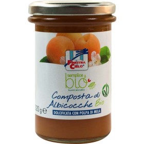 Semplice&bio Composta Di Albicocca Con Polpa Di Mela Bio 320 G