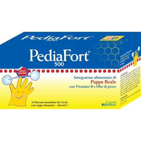 Pediatrica Pediafort 500 10 Flaconi Pediatrica Pediafort 500 10 Flaconi