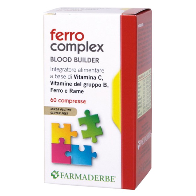 Farmaderbe Ferro Complex 60 Compresse Farmaderbe Ferro Complex 60 Compresse
