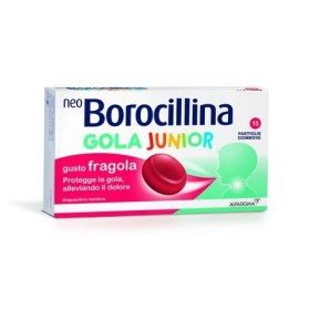 Neoborocillina Gola Junior 15 Pastiglie Fragola
