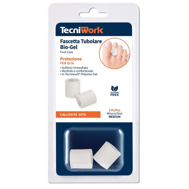 Tecniwork Biogel Fascia Tubolare M Blister 2 Pezzi
