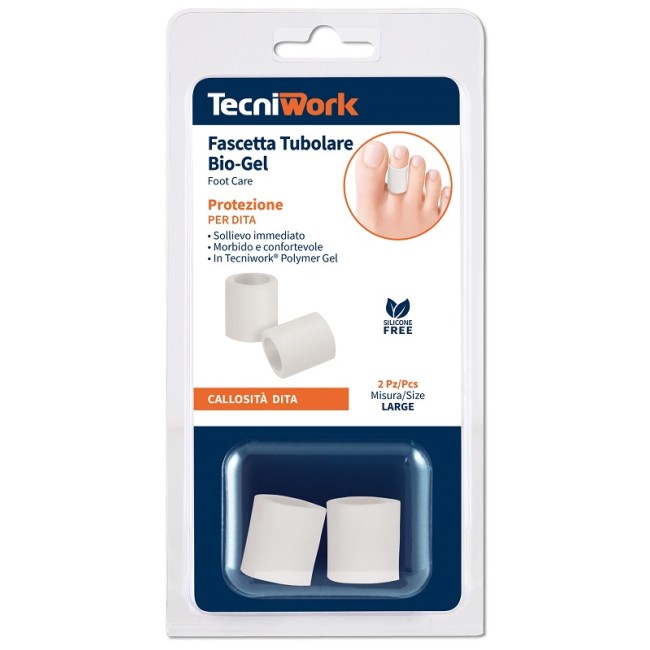 Tecniwork Biogel Fascia Tubolare Grande Blister 2 Pezzi