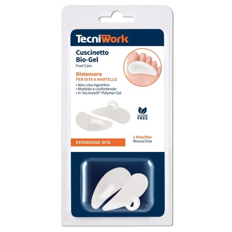 Tecniwork Biogel Cuscino Dita Piccolo Blister 1 Paio