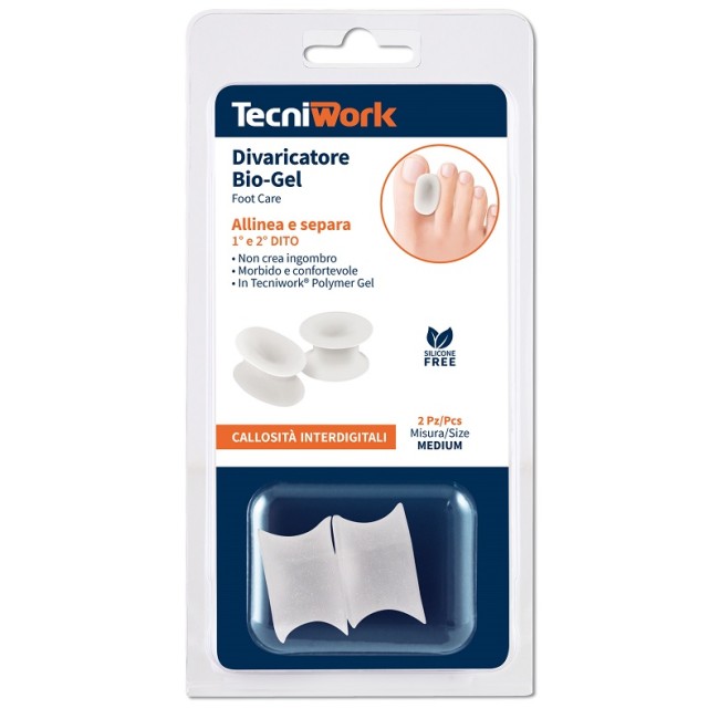 Tecniwork Biogel Divaricatore M Blister 2 Pezzi Tecniwork Biogel Divaricatore M Blister 2 Pezzi