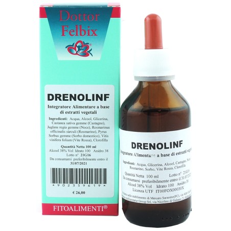 Euronatur Group Drenolinf Gocce 100 Ml