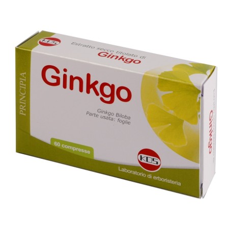 Kos Ginkgo Biloba Estratto Secco 60 Compresse Kos Ginkgo Biloba Estratto Secco 60 Compresse