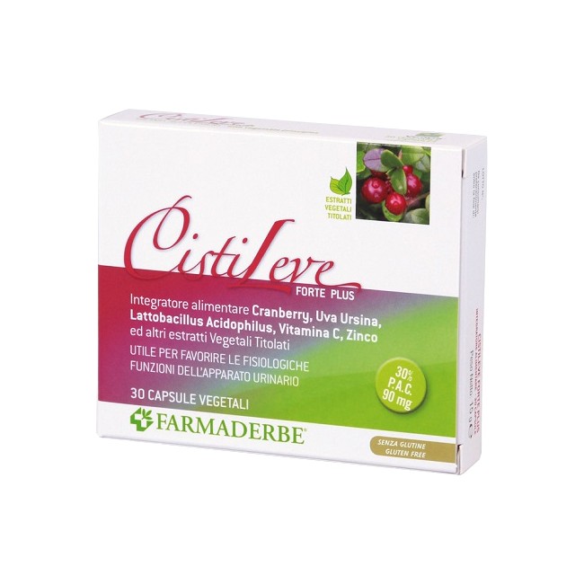 Farmaderbe Cistileve Forte Plus 30 Capsule Farmaderbe Cistileve Forte Plus 30 Capsule