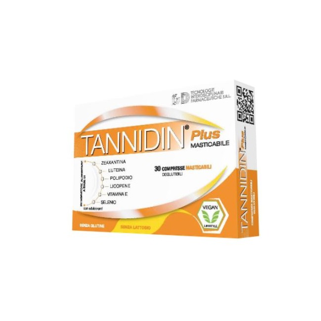Tannidin Plus 30 Compresse Masticabili Tannidin Plus 30 Compresse Masticabili