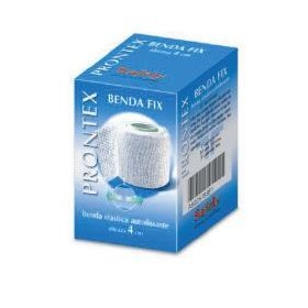 Safety Benda Elastica Prontex Fix Autofissante 4 Cm Di Altezza Per 4 Metri In Estensione