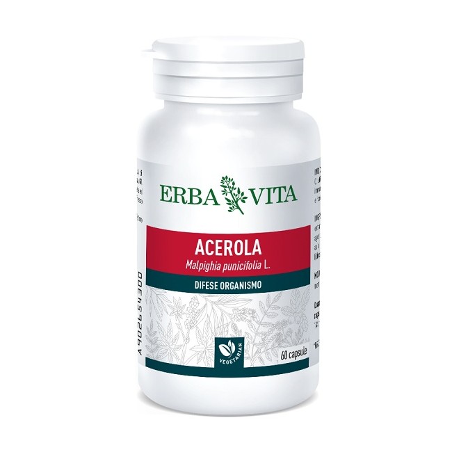 Erba Vita Acerola 60 Capsule 550 Mg Erba Vita Acerola 60 Capsule 550 Mg