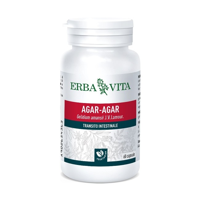 Erba Vita Agar Agar 60 Capsule 500 Mg