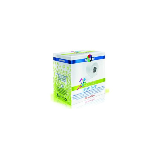 Pietrasanta Pharma Nastro Autoadesivo Anelastico Per Fasciature Di Sostegno E Taping Master-aid Sport 3,8x10