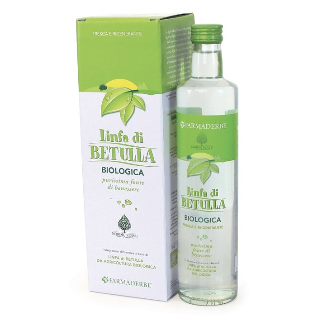 Farmaderbe Linfa Di Betulla Bio 500 Ml Farmaderbe Linfa Di Betulla Bio 500 Ml