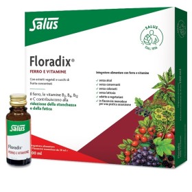 Salus Haus Floradix Monodose 10 Flaconcini Da 20 Ml
