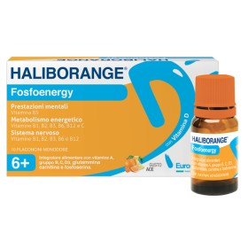 Eurospital Haliborange Fosfoenergy 10 Flaconcini 10 Ml