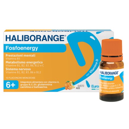 Eurospital Haliborange Fosfoenergy 10 Flaconcini 10 Ml Eurospital Haliborange Fosfoenergy 10 Flaconcini 10 Ml