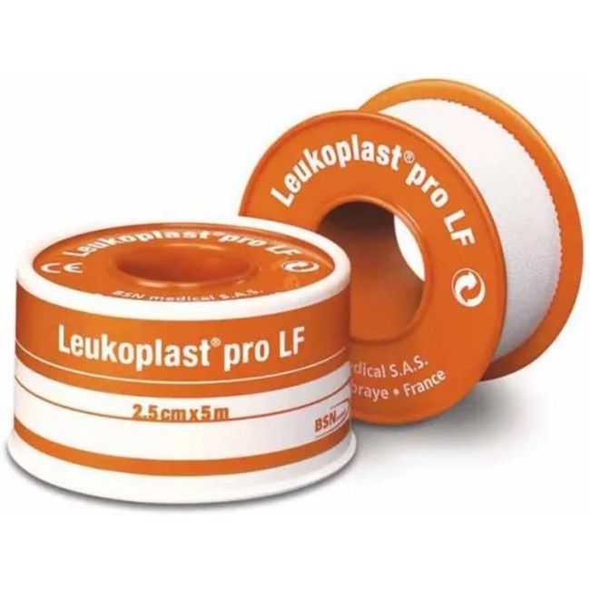Essity Cerotto Chirurgico Medicato In Rocchetto Leukoplast Pro Lf Con Ossido Di Zinco 2,5x500 Cm Essity Cerotto Chirurgico Medicato In Rocchetto Leukoplast Pro Lf Con Ossido Di Zinco 2,5x500 Cm
